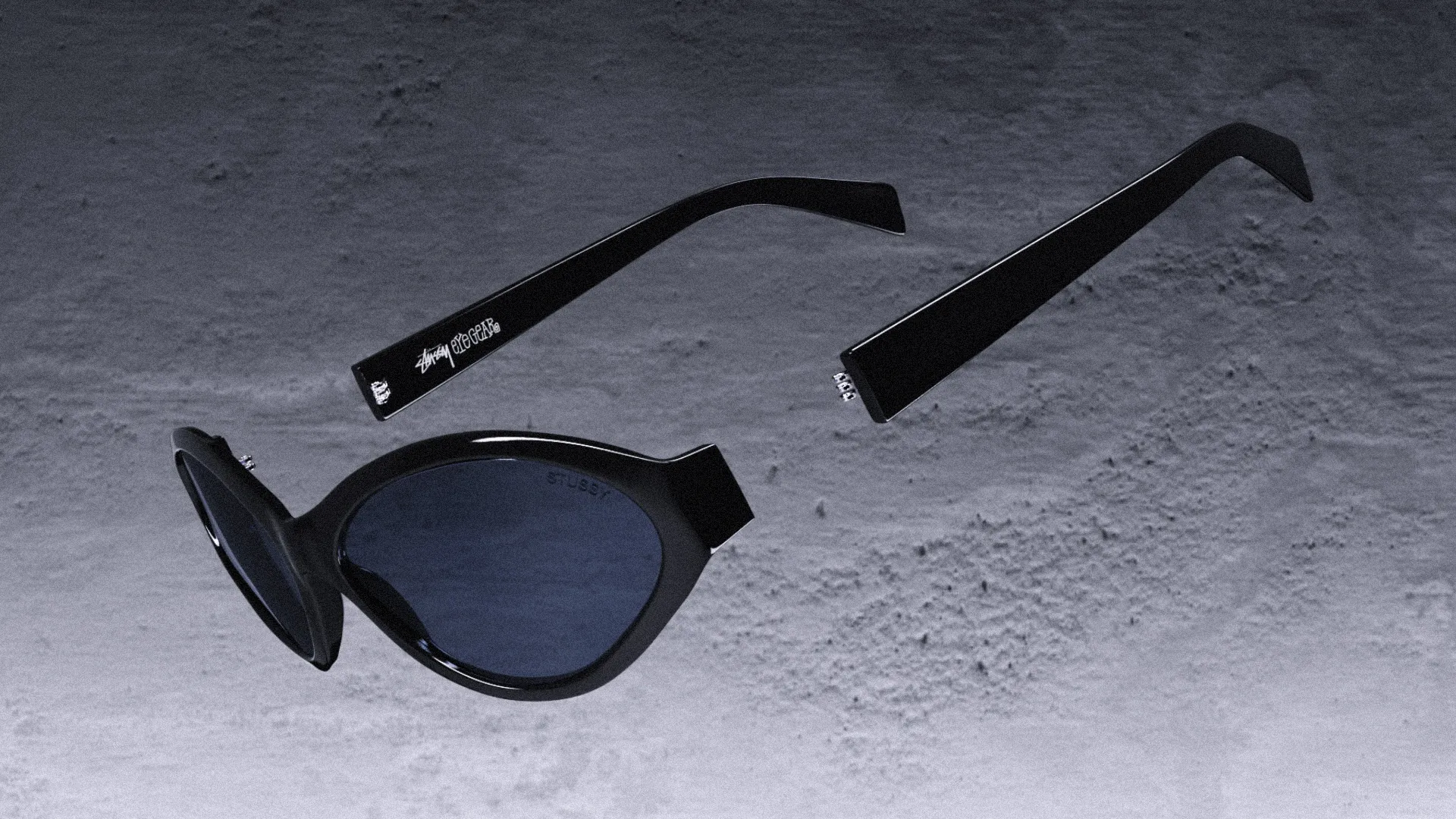 Stüssy Yumi — vue 3/4 lunette Yumi